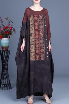 #Paisley #islamicstyle #caftan #plussize Silk Beach Dress, Silk Dress Long, Long Dress Casual, Maxi Dress Online, Linen Maxi Dress, Paisley Dress, Dresses By Length, Plus Size Kleidung, Summer Style Casual