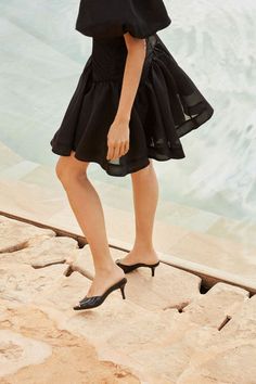 When it’s time to slip on your dancing shoes, these are the ones to choose. Style: Welch/ midi footbed mule in black naplak. #pedrogarciashoes #madeinspain #artisanmade #ethicalfashion Sleek Mules For Spring Cocktail, Sleek Spring Cocktail Mules, Sleek Mules For Spring Cocktail Events, Sleek Cocktail Mules For Spring, Chic Cocktail Mules With Sculpted Heel, Elegant Patent Leather Mules For Night Out, Chic Mules With Padded Heel For Cocktail, Chic Cocktail Mules With Padded Heel, Summer Cocktail Mules With Sculpted Heel