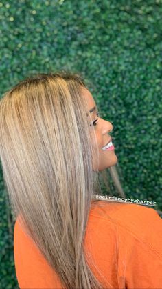 Mixed Girl Blonde Highlights, Blonette Hair Color, Layers Blonde Highlights, Balayage Icy Blonde, Blonde Highlights Layers, Hair Dye For Black Hair, Full Blonde Highlights, Olaplex No 6, Balyage Blonde