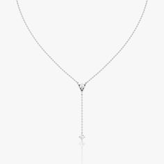 The VRAI V Duo Lariat Necklace is a sleek and refined rendition of our classic Duo Lariat. Lariat Necklaces, Jewellery Showroom, Bespoke Rings, Solid Gold Chains, Lariat Necklace, Three Stone, Necklace Designs, Round Brilliant, Ring Designs