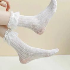 From: heartofdoll Lace Ruffle Socks, White Lace Socks, Ruffle Socks, Frilly Socks, Ruffled Socks, Lace Socks, White Socks, Birthday Wishlist, Milky White