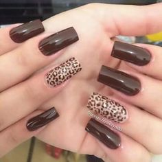 Animal Print Nails Art, Cheetah Nails, Leopard Print Nails, Print Nails, Leopard Nails, Animal Nails, Animal Print Nails, Shellac Nails, Nails 2020