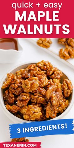 Take snacking to the next level with these Maple Walnuts! Lightly candied with pure maple syrup, they’re the perfect blend of sweet and nutty. Whether you’re topping salads, adding to desserts, or enjoying them straight from the bowl, this easy recipe is a treat you’ll make again and again!