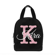 PRICES MAY VARY. Personalized Gifts: This personalized lunch bag is special gift for girls boys teens daughter son husband wife adult for work school travel pictic camping hiking birthday gifts. (Recommend Age: Over 3 years old) Custom Personalized lunch bag for Girls Boys Women Men. These unique and funny lunch bag are made from high quality 1200D nylon, which feels durable and fashionable. It is very suitable for outdoor sports, such as school, work, travel, pictic, shopping, hiking, camping, Customizable Black Travel Backpack, Black Letter Print Bag For Back To School, Black Bags With Letter Print For Back To School, Black Rectangular Lunch Bag For School, Customizable Black Backpack For Everyday Use, Black Bags For Back To School Gift, Black School Bags For Gift, Black Back-to-school Bag Gift, Personalized Black Rectangular Bag