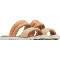 Like slipping into a dream, the Sorel Ella II Puff Slide is our favorite way to start weekend mornings. Its full-grain leather upper with puff detailing combines with the plush EVA foam footbed to envelop our foot in pure bliss wherever we go. Swimsuit With Shorts, Travel Brand, Slides Women, Flatform Sandals, Sorel Womens, Sorel Shoes, Womens Slides, Love At First, Easy To Love