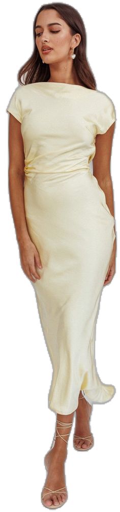 Elegant Fitted Mid-length Slip Dress, Chic Solid Color Bridesmaid Midi Dress, Cream Midi Dress For Wedding Guest, Summer Bridesmaid Midi Dress Knee-length, Elegant Cream Slip Dress For Date Night, Cream Midi Slip Dress For Evening, Solid Color Maxi Dress For Wedding Guest, Chic Short Sleeve Midi Bridesmaid Dress, Fitted Slip Dress For Summer Wedding Guest