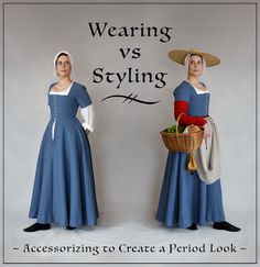 ~WastedWeeds~: Wearing vs Styling Mennonite Fashion, Tudor Clothing, Coloured Drawings, Elizabethan Clothing, Tudor Tailor, Historical Clothing Patterns, Wardrobe Images, Gown Outfit, Late Period