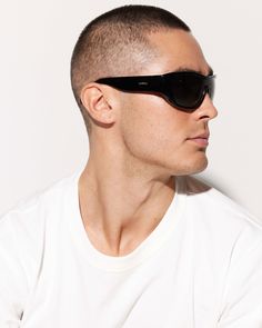 A SIGNATURE SUSTAINABLE FRAME BY SZADE. Sleek Black Shield Sunglasses With Uva Protection, Black Minimalist Sunglasses For Summer, Black Sunglasses With Gradient Lenses For Everyday, Everyday Black Sunglasses With Gradient Lenses, Black Tinted Shield Sunglasses For Outdoor, Classic Black Sunglasses For Everyday, Minimalist Black Sunglasses With Uv Protection, Classic Black Everyday Sunglasses, Minimalist Black Sunglasses With Mirrored Lenses