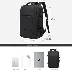 SPECIFICATIONSType: Men backpack LargeTechnics: EmbossingStyle: FashionStyle: Travel BackpackRain Cover: YesProduct 6: Large Capacity BackpackProduct 5: USB BackpackProduct 4: Travel Backpack MenProduct 3: 17.3 Laptop BackpackProduct 2: Aesthetic BackpackProduct 1: School BackpackProduct: Travel BagPattern Type: SolidOrigin: Mainland ChinaName: Male Backpack BigModel Number: 1908Main Material: TPULining Material: PolyesterItem Type: BackpacksInterior: Interior Slot Pocket,Cell Phone Pocket,Inter Travel Backpack Men, Business Aesthetic, Belly Bag, Urban Backpack, Aesthetic Backpack, Mens Backpack Travel, Unique Backpacks, Business Backpack, Mens Travel