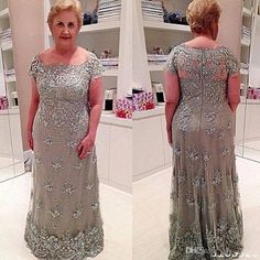 Lace Appliqued Beads Mother of the Bride Dresses Prom Dresses 2017, Mother Of The Bride Outfit, Evening Dresses Plus Size, Evening Dresses For Weddings