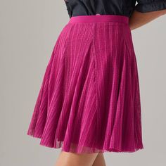 Size 2x Pink Anthropologie Maeve Juliette Tulle Mini Skirt. With Touches Of Tulle And An Oh-So-Dainty Silhouette, This Mini Skirt Lends Your Wardrobe A Festive, Feminine Twist. Nwt. - Polyester; Viscose Lining - Mini Silhouette - Pull-On Styling - Machine Wash Dimensions - Plus: 19"L Elegant Mini Pleated Skirt For Summer, Elegant Pleated Mini Skirt For Spring, Elegant Mini Pleated Skirt For Spring, Elegant Mini Pleated Skirt With Lining, Elegant Mini Pleated Lined Skirt, Elegant Mini Length Pleated Skirt With Lining, Elegant Mini Length Pleated Lined Skirt, Elegant Evening Skort For Spring, Spring Evening Mini Skirt With Ruffles