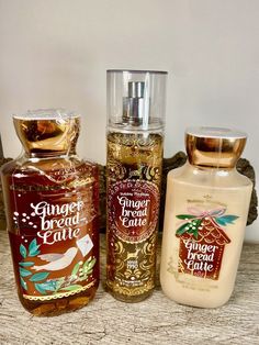 NEW & SEALED!! 3 pc Bath & Body Works GINGERBREAD LATTE gift set Includes: -8 oz fragrance mist - 10 oz shower gel  - 8 oz body lotion Bath & Body Works, Bath N Body Works, Gingerbread Latte, Bath And Body Work, Body Hygiene, Bath And Body Works Perfume, Shower Skin Care, Fine Fragrance Mist, Body Smells