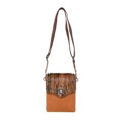 Cowhide Crossbody Dream Gift, Small Crossbody, Small Crossbody Bag, Small Handbags, Cowhide Leather, Leather Crossbody, Montana, Makeup Bag, Antique Silver