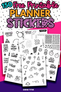 the ultimate planner stickers bundle