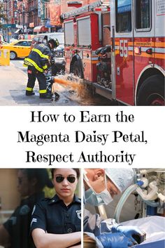 how to earn the magenta daisy petal, respect authority firefighter's wife