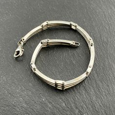 Vintage Sterling Silver Fancy Infinity Link Bracelet, Fully Hallmarked Birmingham 925, Bracelet Length 17cm, Link Max Width 7mm, Secure Lobster Claw Clasp, Weight 9.49 Grams, Lovely Condition Chain Link Bracelet, Lobster Claw, Vintage Sterling Silver, Wedding Shop, Link Bracelets, Birmingham, Chain Link, Favorite Jewelry, Beauty Book