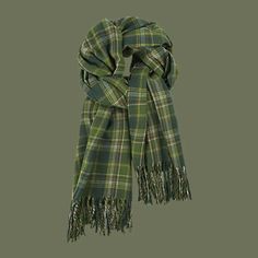 Discover a classic look with this plaid scarf and shawl crafted from luxurious polyester. Make a timeless fashion statement with this Vintage Plaid Cashmere Scarf. DetailsPattern Type: PlaidMaterial: PolyesterScarves Type: Scarf, Shawl Winter Preppy, Long Sweaters For Women, Warm Scarves, Shawl Style, Chic Shirts, Flared Sleeves Top, Women Scarf, Skirts With Boots, Wrap Shawl