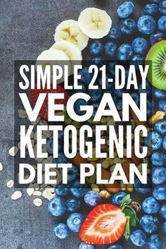 Vegan Ketogenic Diet for Weight Loss | If you’re looking for simple, easy-to-make, low carb, plant-based vegan keto recipes to help you reach ketosis and lose weight, this 21-day vegan keto meal plan is for you! With 84 vegan recipes to choose from, these LCHF keto breakfast, lunch, dinner, and snack recipes make cleaning eating taste amazing! #keto #ketogenic #ketosis #ketodiet #ketogenicdiet #ketorecipes #vegan #veganrecipes #cleaneatingdietplanweightloss Keto Reseptejä, Clean Eating Diet Plan, Vegan Diet Plan