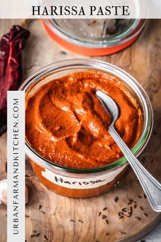 North African Harissa Paste Recipe Homemade Harissa Paste, Harissa Chicken Marinade, Harissa Paste Recipe, Homemade Harissa, Harissa Sauce, Marinade For Chicken, Harissa Chicken, Harissa Paste, Paste Recipe