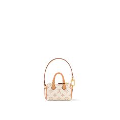 LOUIS VUITTON® - Micro Speedy Bag Charm - Dune Tas Louis Vuitton, Speedy Bag, Hydrangea Painting, Dream Bags, Louis Vuitton Purse, Luxury Bag, Wallet Pouch, Louis Vuitton Official, Monogram Bag