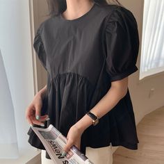 Shipping: Worldwide Express Shipping AvailableDelivery time: 🚚7-15Days Fast ShippingReturns: Fast refund,💯100% Money Back Guarantee.SPECIFICATIONSpattern: Solid colorThickness: ThinStyle: Office LadySleeve type: Bubble sleeve TopsSleeve length: Short sleeve TopsSleeve Style: Puff SleeveSleeve Length(cm): ShortSize: One sizeShirts Type: BlousesSeason: SummerRelease Date: Summer 2021Pattern Type: SolidOrigin: Mainland ChinaModel Number: Women DressMaterial Composition: Synthetic fiberMaterial: P Woman Casual, White Shirts Women, Bubble Sleeve, Tops Fashion, Womens Tops Summer, Women Blouses, Loose Tops, Sleeves (women), T Shirt And Shorts