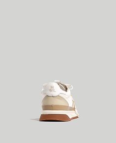 Madewell Sneaker, Leather Industry, Beige Outfit, Sustainable Leather, Womens Training Shoes, Madewell Shoes, Casual Sneakers Women, Trainer Sneakers, Women's Sneakers