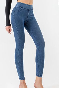 Expertly designed for a slim and flattering silhouette, our GYPSY High Waist Simple Skinny Jeans offer a sleek and stylish look. With a high waist design, these jeans accentuate your curves and provide a comfortable fit. Elevate your wardrobe with these slim-fit jeans for a chic and timeless look. Material composition: 50% polyester, 39% cotton, 11% spandex Stretch: Highly stretchy Care instructions: Machine wash cold. Tumble dry low. Stylish Jeans, Flower Child, Slim Fit Jeans, Fit Jeans, Snapchat, Care Instructions, High Waist, Comfort Fit, Light Blue