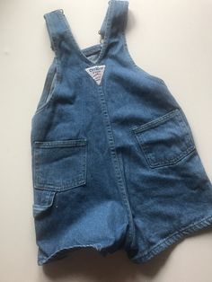 "Waist 11\"/length 20\"/Smoke free home labeled 4T but being true vintage Please pay attention to measurements/Smoke free environment/Snap crotch for easy changing(14)" Vintage Bib Front Shortalls With Pockets, Dark Wash Denim Bib Front Shortalls, Vintage Denim Blue Cotton Shortalls, Denim Shortalls In Medium Wash With Bib Front, Vintage Denim Shortalls With Bib Front, Retro Denim Bib Front Shortalls, Vintage Denim Bib Front Shortalls, Vintage Bib Front Shortalls For Spring, Medium Wash Denim Shortalls With Bib Front