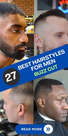 Check out these 27 top buzz cut hairstyles for men. Simple, stylish, and low-maintenance – perfect for any occasion. #BuzzCut #MensHairstyles #ShortHair Men Buzz Cut, Buzz Cut For Men, Best Hairstyles For Men, Hairstyle For Men, Cut Hairstyles, Men Hairstyles, Hairstyles For Men