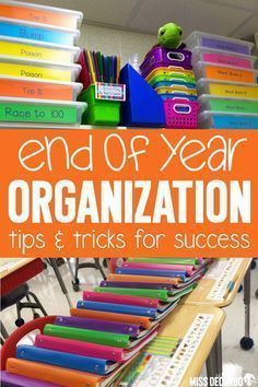 the end of year organization tips and tricks for success