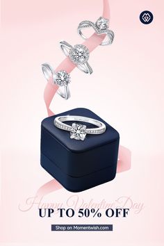 Happy Valentine's Day! Love is around the corner, Click the link to get up to 50% off dicounts! Wedding Engagement Rings, Couple Wedding Rings, Jewelry Catalog, Moissanite Necklace, Ring Collection, Moissanite Wedding Rings, Moissanite Jewelry, Jewelry Photography