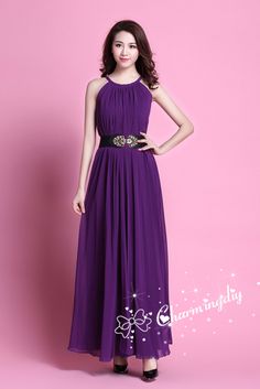 Chiffon Dark Purple Long Party Dress Evening Wedding Lightweight Sundress Summer Holiday Beach Dress Bridesmaid Dress Maxi Skirt Detail Info: ❤ Color: Dark purple More color choice link: https://www.etsy.com/listing/213656440/chiffon-dress-color-card?ref=shop_home_feat_1 you just note the color you want with order, we will make according to your note. ❤ Material: Chiffon ❤ The dress doesn't limit the chest size and waitst size, arm hole 45cm (if your upper arm circle circumference is more than 4 Purple Chiffon Dress For Party, Purple Chiffon Dress For Banquets, Purple Chiffon Dress For Summer Wedding, Chiffon Dress For Prom Season Banquet, Purple Chiffon Prom Dress, Purple Chiffon Summer Wedding Dress, Summer Wedding Purple Chiffon Dress, Purple Chiffon Bridesmaid Dress For Party, Purple Chiffon Bridesmaid Dress For Summer