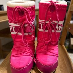 Size: 35-38 Eu Moon Boot, Boot Shoes, Moon Boots, Bootie Boots, Shoe Boots, Ankle Boots, Size 7, Moon, Women Shoes