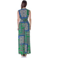 Step into chic sophistication with the 24seven Comfort Apparel Womens Green Scarf Print V Neck Empire Waist Sleeveless Maxi Dress. Its timeless allure lies in the meticulous details, from the graceful A Line cut to the understated V neck that effortlessly accentuates the neckline. The built in tie back belt at the empire waist not only adds a touch of refinement but also allows for a personalized fit, ensuring you feel both confident and comfortable. Crafted from a luxurious and stretchy polyest Green Scarf, Sleeveless Maxi Dress, Scarf Print, Tie Back, Empire Waist, Maxi Dress, V Neck, Green