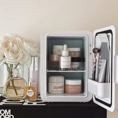 skincare fridge, beauty fridge, skincare storage, cosmetics, beauty products, makeup organization, skincare products, bathroom organization, diy cosmetics storage, skincare in fridge, how to store skincare items, where to store skincare products, skincare fridge, beauty fridge, skincare storage, cosmetics, beauty fridge, skincare fridge, skincare storage, makeup fridge, beauty products, lipstick storage, lipstick holder, how to store makeup, how to store lipstick, cosmetic storage ideas Skincare Fridge, Portable Mini Fridge, Refrigerator Cooler, Small Fridges, Led Light Design, Small Refrigerator, Compact Refrigerator, Door Shelves, Cold Storage