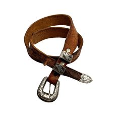 The Belt Itself Is Torn Near Holes So I Would Say This Would Need To Be Replaced And I'm Selling This Just For The Hardware. Please See Photos. Ranger Belt, Belt Brown, Levi’s 501, Vintage Color, Brown Belt, Suspender Belt, Vintage Colors, Suspenders, Etsy Vintage