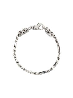 Find EMANUELE BICOCCHI Chain-ink Braceet on Editorialist. sterling silver chain-link detailing lobster claw fastening Chain Link Bracelet Silver, Gold And Silver Ring, Silver Bracelets For Women, Lipstick Bag, Chain Strap Bag, Gold And Silver Rings, Unique Ring, Ring Unique, Open Ring