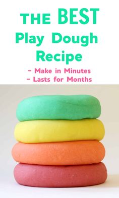 the best play dough recipe make in minutes