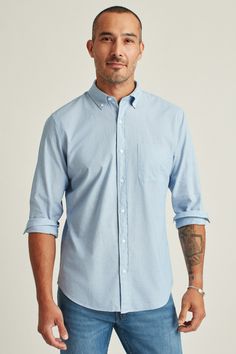 Stretch Everyday Shirt: Bonobos Cotton Button Down Shirt Classic Button-up Dress Shirt With Pockets, Cotton Shirt With Welt Pockets And Fold Down Collar, Classic Everyday Slim Fit Shirt, Casual Unstructured Dress Shirt, Cotton Dress Shirt With Pockets For Business, Casual Long Sleeve Dress Shirt For Everyday, Casual Fitted Dress Shirt For Everyday, Casual Everyday Dress Shirt With Button Closure, Everyday Solid Shirt With Roll-up Sleeves