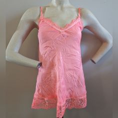 Pink Camisole With Delicate Straps, Sheer Pink Camisole For Daywear, Fitted Pink Camisole Sleepwear, Pink Fitted Camisole Sleepwear, Pink Silk Camisole, Pink Sheer Cami Top, Fitted Sheer Pink Camisole, Pink Sheer Camisole Sleepwear, Pink Fitted Vintage Camisole