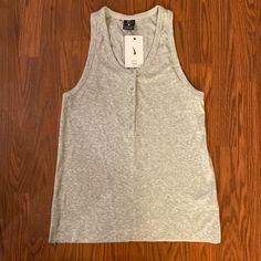 Nwt Yoga Tank Top. Nike Gray Summer Tops, Nike Summer Gray Tops, Nike Casual Tank Top For Summer, Yoga Tank Top, Tops Nike, Gray Tank Top, Yoga Tank, Yoga Tank Tops, Grey Tank Top