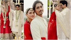 Aditi Rao Hydari And Siddharth Got Married. See Pictures Indian Wedding Pictures, Aditi Rao Hydari, Rana Daggubati, Aditi Rao, Juhi Chawla, Secret Wedding, Organza Lehenga, Celebrity Photographers