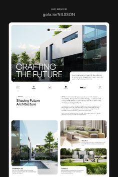 an image of a website design for a real estate development in the united states,