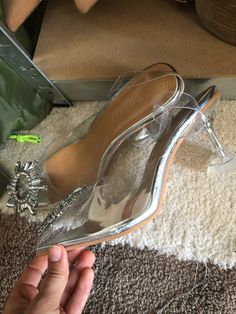 FREE SHIPPING Luxury Women Pumps 2019 Transparent High Heels Sexy Pointed Toe Slip-on Wedding Party Brand Fashion Shoes For Lady PVC JKP1943 Clear Open Toe Heels For Prom, Party Heels With Clear Strap, Spring Wedding Heels With Clear Strap, Clear High Heel Shoes For Prom, Clear High Heels For Prom, Elegant Wedding Heels With Clear Strap, Glamorous Clear Party Heels, Wedding Heels With Clear Strap And Open Toe, Silver Heels With Clear Strap For Evening