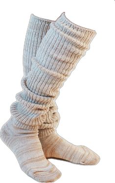 Cozy Warm Acrylic Socks, Fitted Cozy Beige Socks, Fitted Beige Cozy Socks, Cozy Fitted Cream Socks, Cream Fitted Cozy Socks, Casual One Size Acrylic Socks, Soft Beige Socks For Fall, Cozy Beige Knee-high Socks For Winter, Thick Knitted Acrylic Socks