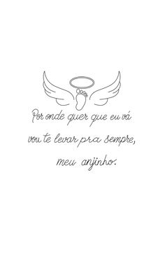 a drawing of an angel with the words, pos entre guer que su noi you to learn piza sempre, meu aphisos