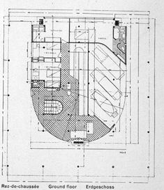 the floor plan for an office building