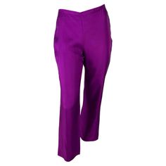 Check out this item from 1stdibs! S/S 2000 Gianni Versace by Donatella Runway Purple Silk Pants: https://www.1stdibs.com/id-v_15495002 Purple Formal Full-length Bottoms, Elegant Purple Pants, Formal Full-length Purple Bottoms, Purple Full Length Formal Bottoms, Full Length Purple Formal Bottoms, Elegant Full-length Purple Bottoms, Elegant Wide Leg Purple Pants, Elegant Full Length Purple Bottoms, Formal Purple Straight Pants