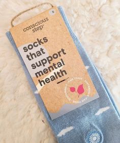 Socks the Support Mental Health: Clouds Health Fair, Health Tools, Mental Health Day, Get Well Gifts, Tool Gifts, Hippie Outfits, Gift List, Birthday Gift Ideas