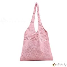 Bird in Bag - New bags knitted bags bags bags shoulder bags large capacity tote bag retro bag female bags Bags Knitted, Weave Bag, Female Bags, Retro Bags, New Bags, Crochet Tote Bag, Street Trends, Crochet Tote, Woven Bag